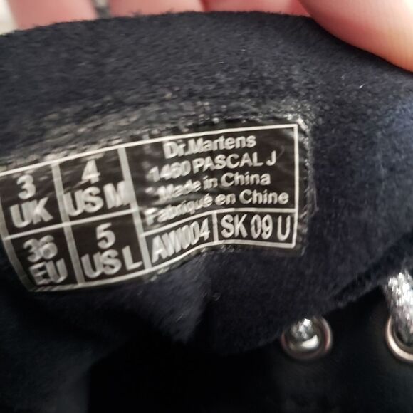 Dr. Martens new without Box size 5 Ladies  1460 Pascal Boot star boots - Picture 13 of 16